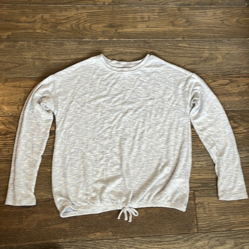 Bixby - Nomad Baby Blue Gathered Waist Sweater